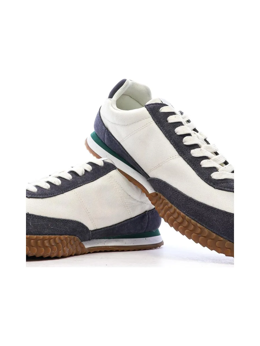 Baskets Ecru/Bleu Homme Le Coq Sportif Veloce 8