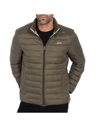 Doudoune Kaki Homme Schott OAKLANDRS 1