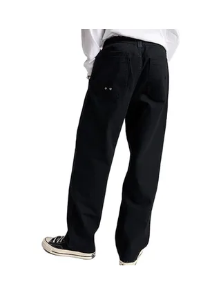 Pantalon Baggy Noir Femme Converse Harbor 2
