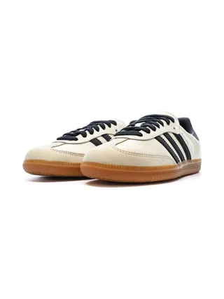Samba Baskets Beige/Noir Femme Adidas 6