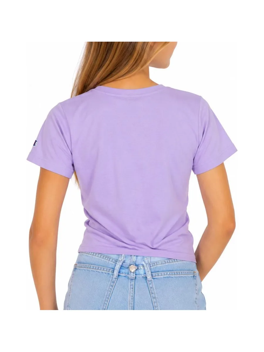 T-Shirt Mauve Fille Champion Graphic 3
