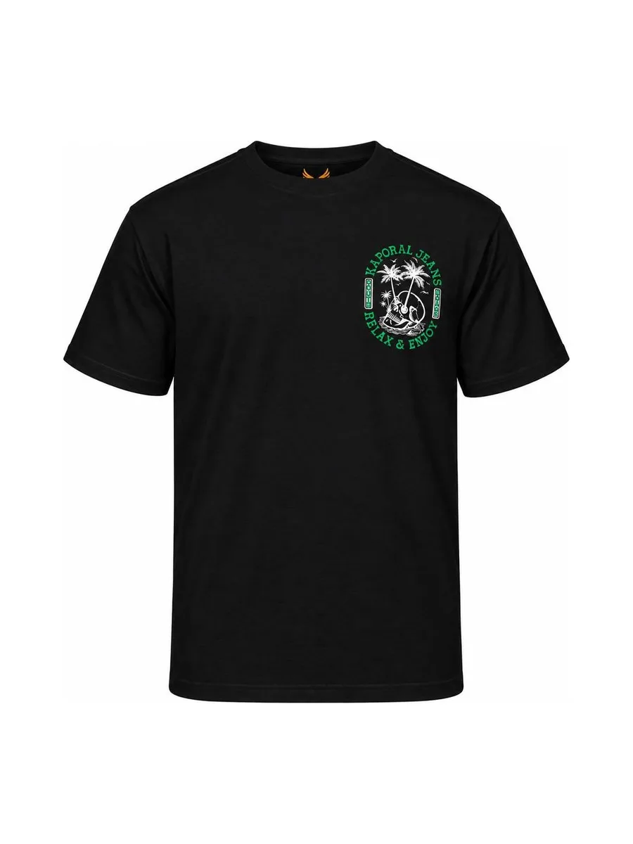 T-Shirt Noir Homme Kaporal Till 2