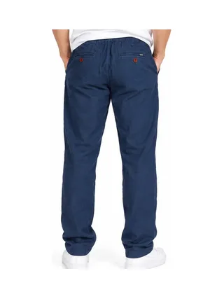 Pantalon fluide Bleu Homme RMS26 Lin 2
