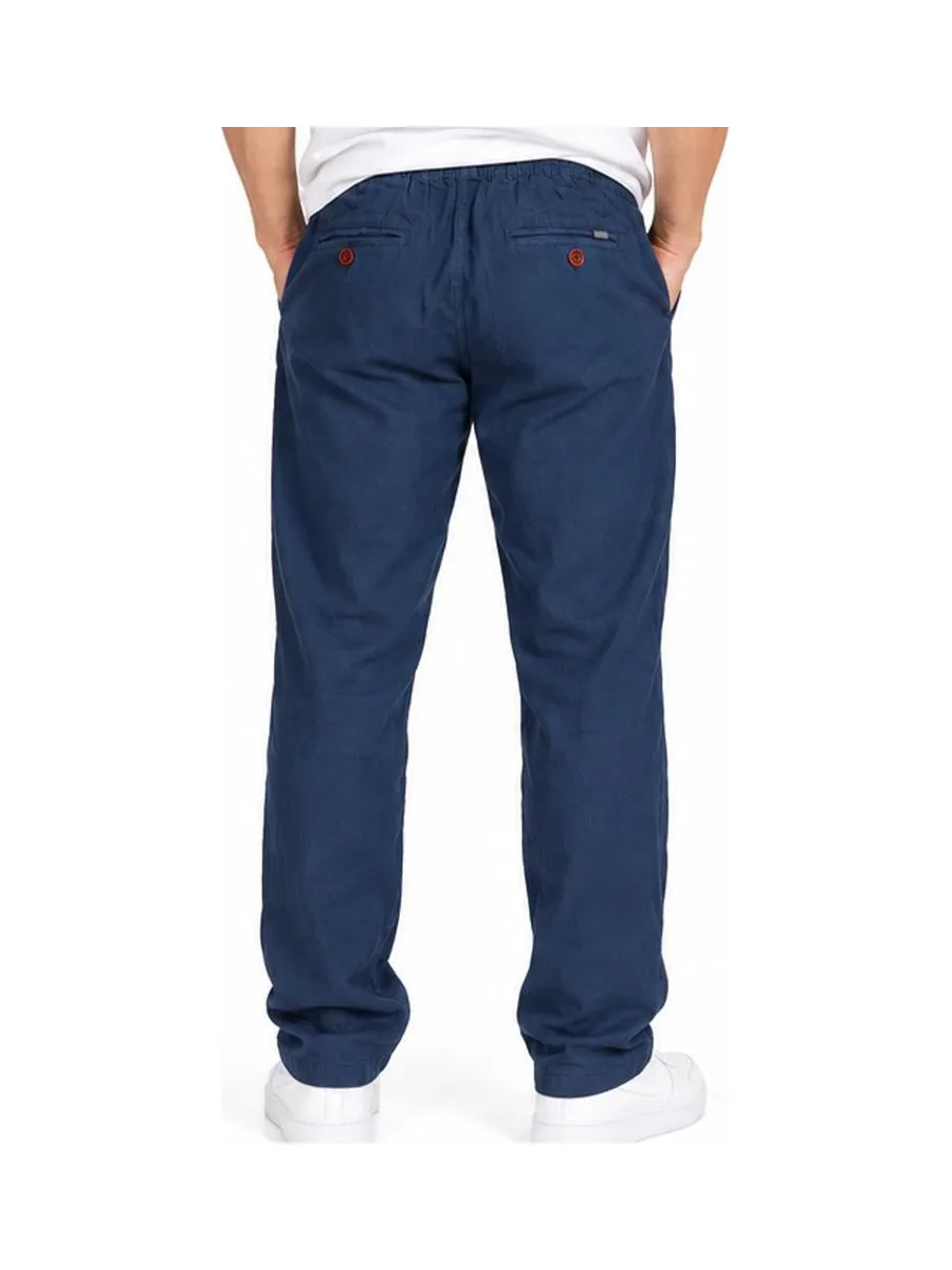 Pantalon fluide Bleu Homme RMS26 Lin 3
