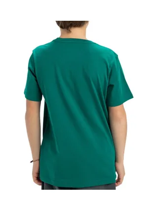 T-Shirt Vert Garçon Quiksilver Skull Feast 2