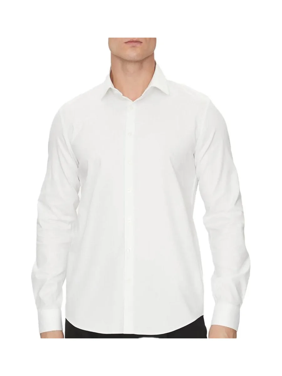Chemise Blanche Homme Calvin Klein Jeans Tonal Structure Slim 2