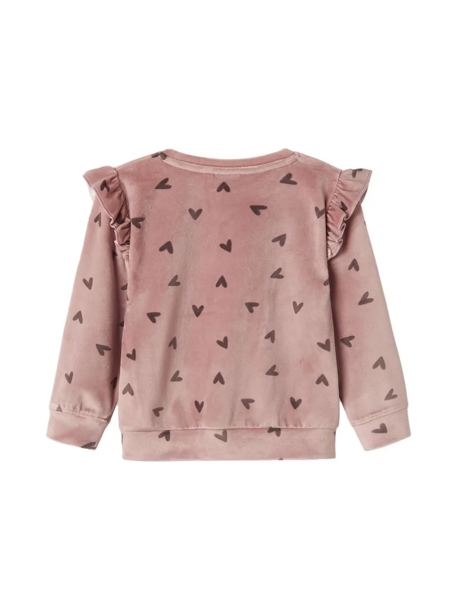 Haut de Pyjama Rose Fille NAME IT Fodine 3