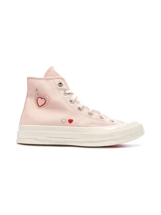 Baskets Roses Clair Femme Converse Chuck 70 2