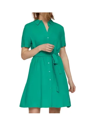 Robe Verte Femme Vila Paya 1
