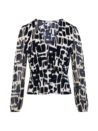 Top Noir/Blanc Femme Morgan Tikat 2