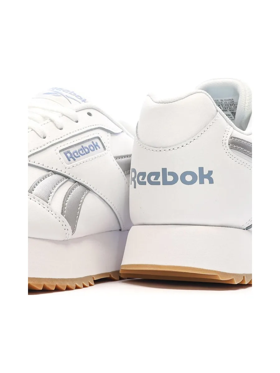 Baskets Blanc/Gris Femme Reebok Glide Ripple Double 100074208 8
