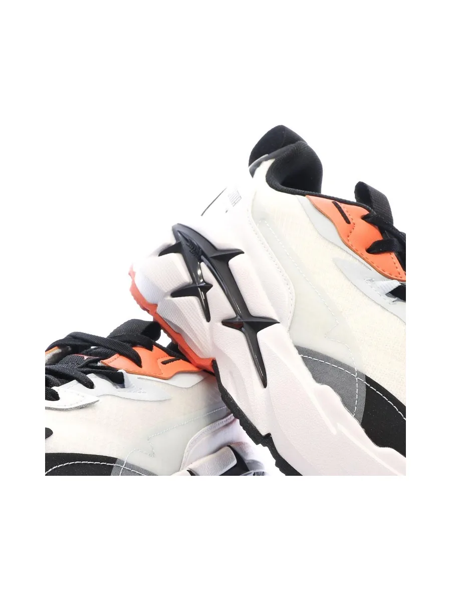 Baskets Blanches/Noires Femme Puma Spina 8