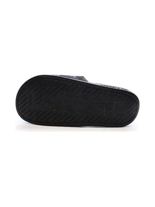 Claquettes Noir Homme Lacoste Serve Slide Dual 1251 2