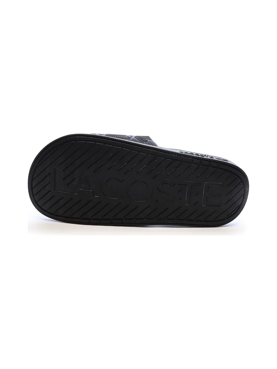 Claquettes Noir Homme Lacoste Serve Slide Dual 1251 3