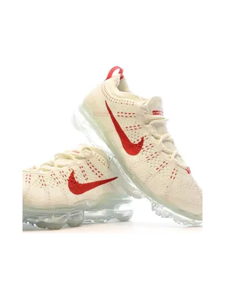 Baskets Blanches/Rouge Femme Nike Air Vapormax 2023 7