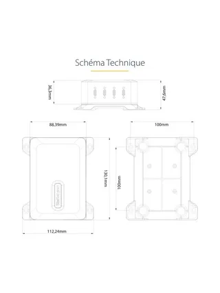 StarTech.com 424DEU-USB-C-CHARGER mobile device charger 22