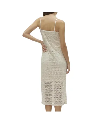 Robe Beige Femme Vero Moda Singlet Calf 2