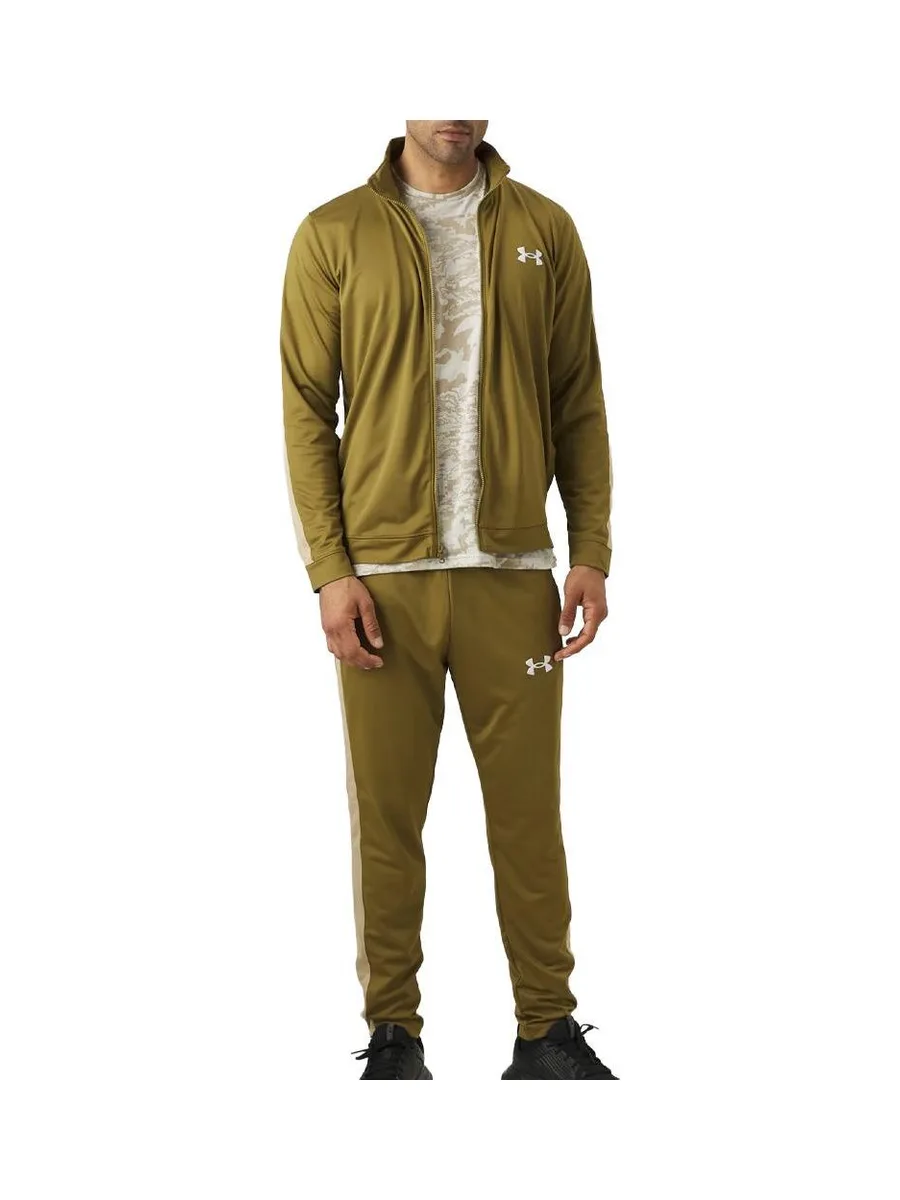 Survêtement Kaki Homme Under Armour Knit Tracks 1
