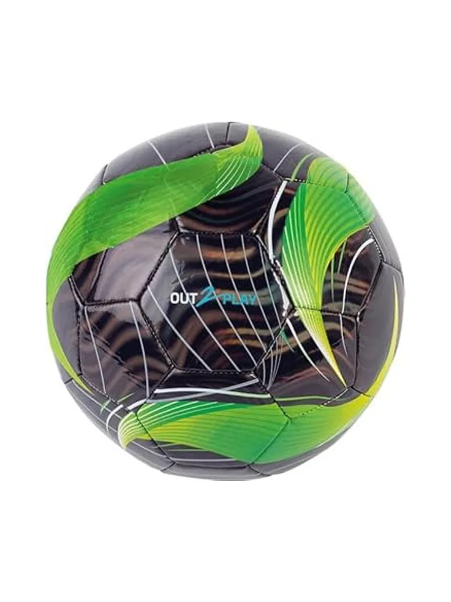 Ballon de football Bleu/Orange/Vert Mixte Out 2 Play 2