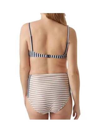 Maillot de bain de Grossesse Bleu/Marron Femme Mamalicious Vega 2