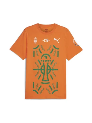 T-Shirt Orange Homme Puma Afcon 1