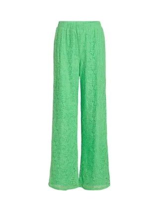 Pantalon fluide Vert Femme Vila Vibegena 1