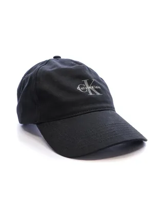 Casquette Noire Homme Calvin Klein Jeans Monologo Printed 2