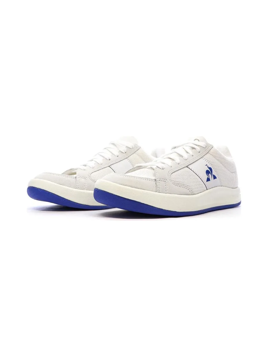 Baskets Blanc/Bleu Mixte Le Coq Sportif Terra 7