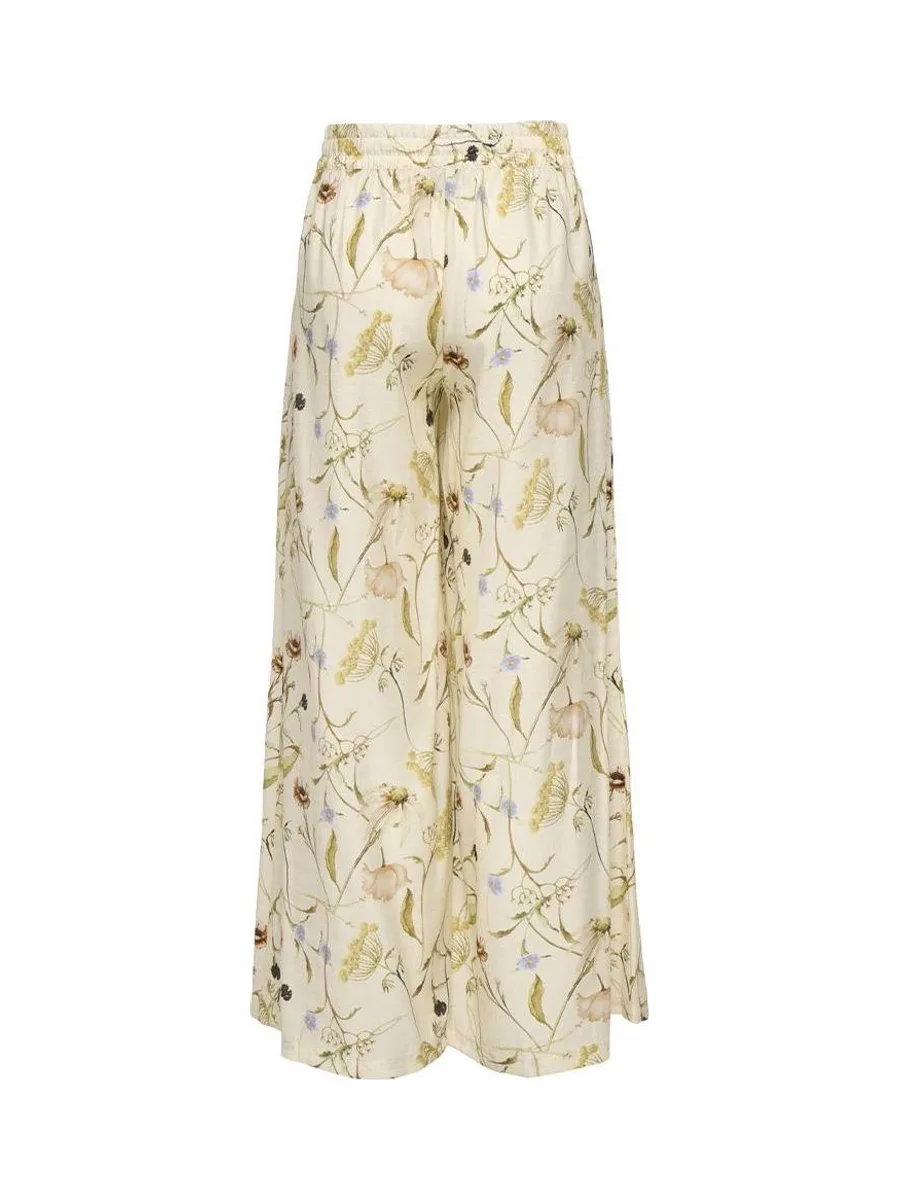 Pantalon fluide Beige JDY Ace Life 3