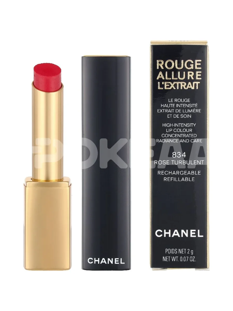 Chanel Rouge Allure L'Extrait High-Intensity Lip Colour 2g - #834 Rose Turbulent 1