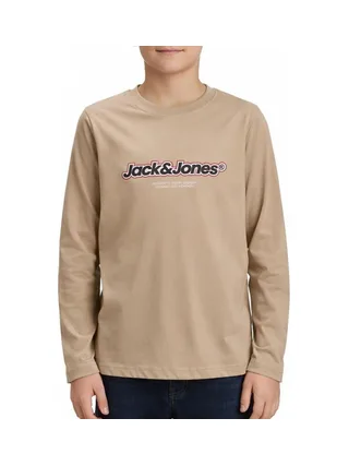 T-Shirt Beige Garçon Jack & Jones Nohos 1