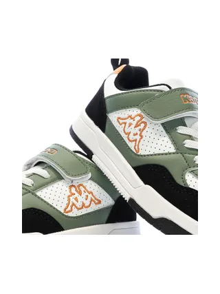 Baskets Blanches/Vertes Garçon Kappa Manis 7