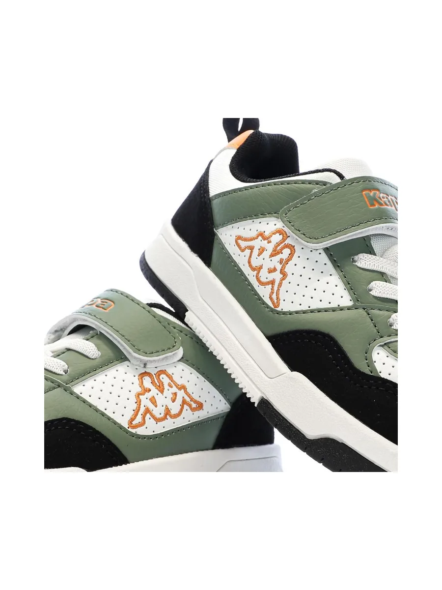 Baskets Blanches/Vertes Garçon Kappa Manis 8
