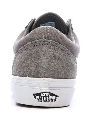 Baskets Grise Femme Vans Old Skool Check Bumper 3