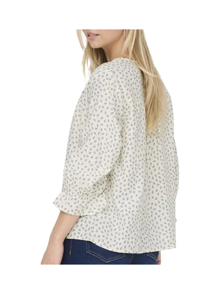 Blouse Bleu/Beige Femme JDY Sky 3
