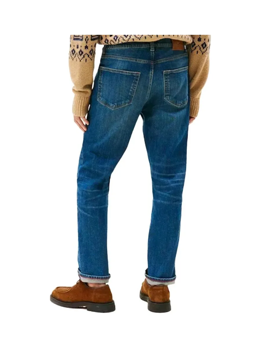 Jean Droit Bleu Homme Tommy Hilfiger Denton MW0MW40566 3