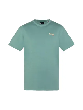 T-shirt Vert Homme Schott EMBE 1