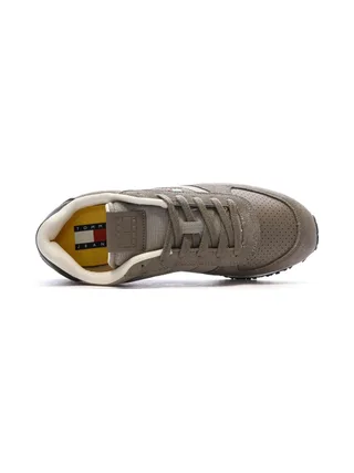 Baskets Grises Homme Tommy Hilfiger Runner Flag 4