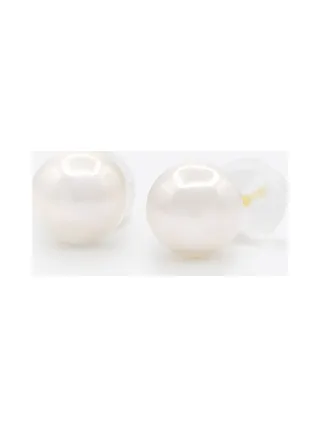 Boucles d'Oreilles Véritables Perles d'Eau Douce Bouton 5-6 mm — Or 375 Millièmes 1