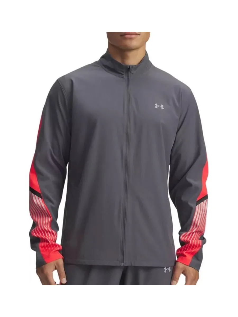 Veste de Survêtement Grise Homme Under Armour Velociti Storm 2