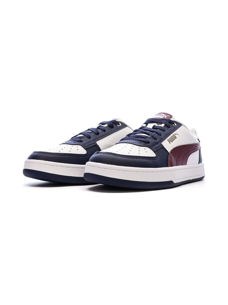Baskets Blanc/Marine/Bordeaux Femme Puma Caven 2.0 7