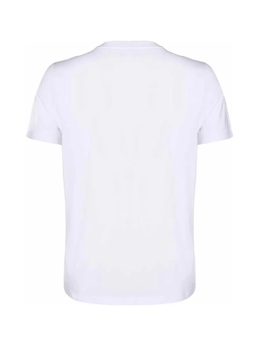 T-shirt Blanc Homme Kappa Cafers 3