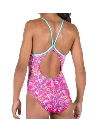 Maillots de bain 1 pièce Rose Fille Arena Allover 2