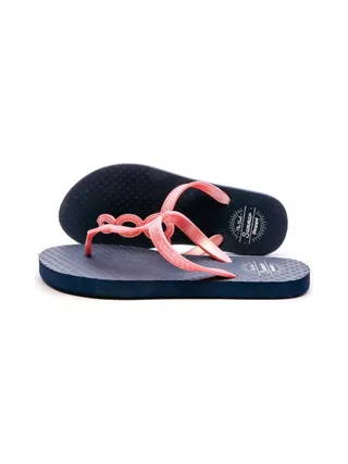 Tongs Marine/Rose Femme Beppi 1