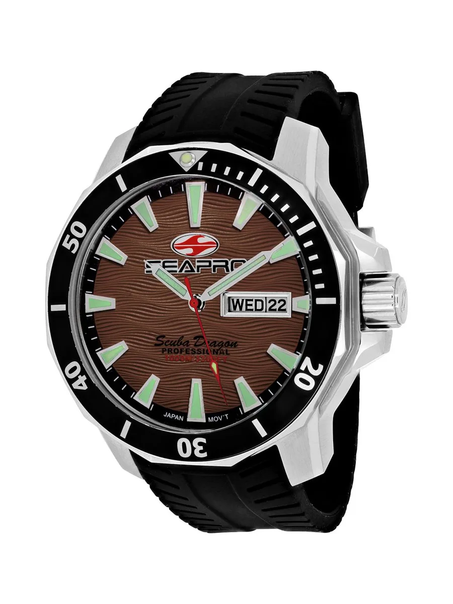 Seapro Men's Scuba Dragon Diver Limited Edition 1000 Meters 1