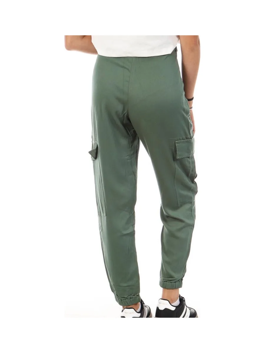 Pantalon Fluide Vert Femme Lee Cooper Okarta 3