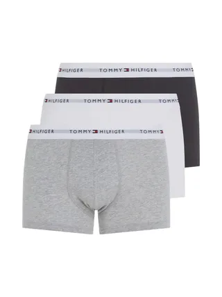 X3 Boxers Noir/Gris/Blanc Homme Tommy Hilfiger UM0UM02761 1