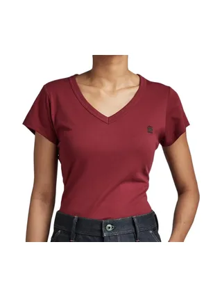T-shirt Bordeaux Femme G-Star Raw Eyben D21314 1