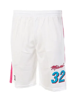 Short basketball Blanc/Rose Homme Sport Zone Miami 1