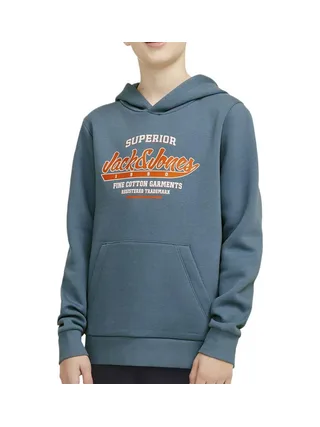 Sweat Bleu Garçon Jack & Jones Logo 1